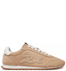 Sneakersy KARL LAGERFELD beżowe damskie