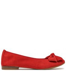 Baleriny Tamaris czerwone