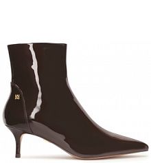 Botki na obcasie Kazar brązowe