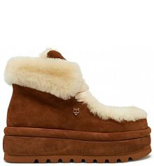 Śniegowce Naked Wolfe brązowe damskie