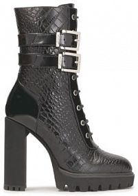 Botki na obcasie Kazar czarne