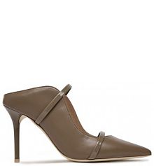 Klapki MALONE SOULIERS brązowe damskie