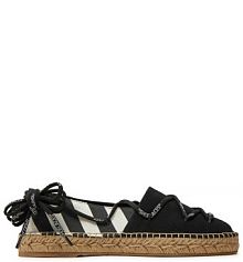 Espadryle Off-White czarne damskie White