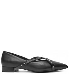 Baleriny KARL LAGERFELD czarne