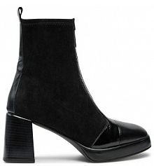 Botki na obcasie Hispanitas czarne