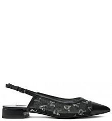 Sandały KARL LAGERFELD czarne damskie