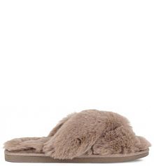 Kapcie DeeZee beżowe damskie