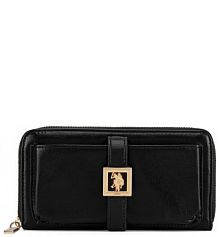 Portfel U.S. Polo Assn. czarny damski