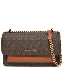 Torebka wieczorowa MICHAEL Michael Kors brązowa