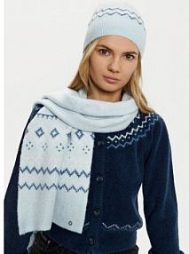 Czapka zimowa Guess niebieska damska