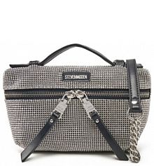 Torebka wieczorowa Steve Madden srebrna