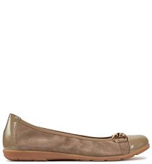 Baleriny Caprice brązowe