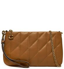 Torebka wieczorowa Coach brązowa