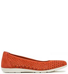 Baleriny Caprice pomarańczowe