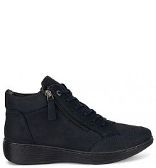 Botki Go Soft granatowe damskie