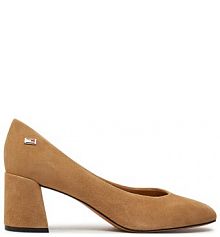 Czółenka Tommy Hilfiger beżowe