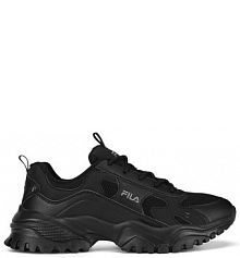 Sneakersy Fila czarne damskie