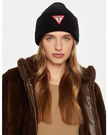 Czapka zimowa Guess czarna damska