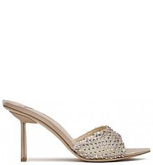 Klapki Le Silla beżowe damskie