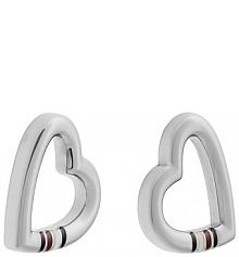 Kolczyki Tommy Hilfiger srebrne