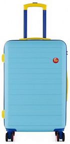 Walizka Semi Line niebieska