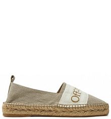 Espadryle Off-White beżowe damskie White
