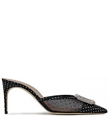 Klapki MALONE SOULIERS czarne damskie