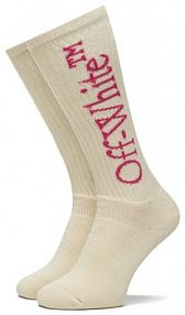 Skarpetki Off-White écru damskie White