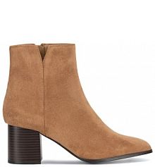 Botki na obcasie Jenny Fairy brązowe