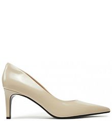 Szpilki Calvin Klein beżowe