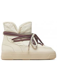 Śniegowce Tommy Hilfiger beżowe damskie