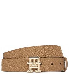 Pasek Tommy Hilfiger brązowy damski