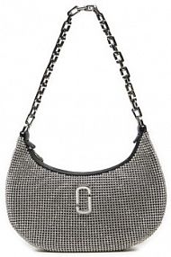 Torebka wieczorowa Marc Jacobs srebrna