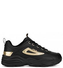 Sneakersy Fila czarne damskie