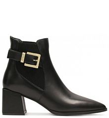 Botki na obcasie Kazar czarne