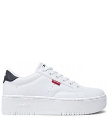 Sneakersy Levis białe damskie