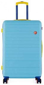 Walizka Semi Line niebieska