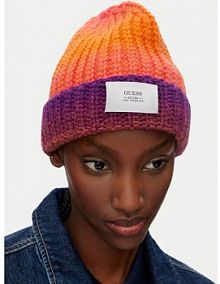 Czapka zimowa Guess kolorowa damska