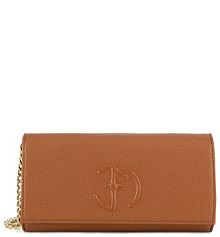 Torebka wieczorowa Eva Minge brązowa