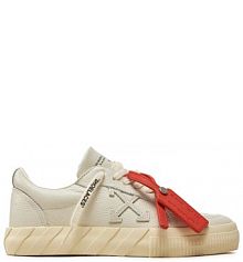 Sneakersy Off-White écru damskie White