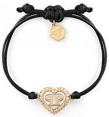 Bransoletka PHILIPP PLEIN czarna