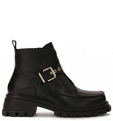 Botki na obcasie Kazar czarne