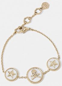 Bransoletka Philipp Plein  złota PJ2EA09BU