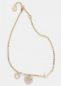 Naszyjnik Philipp Plein  złoty PJZEA05NU