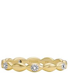 Pierścionek Fossil  złoty JF04796710