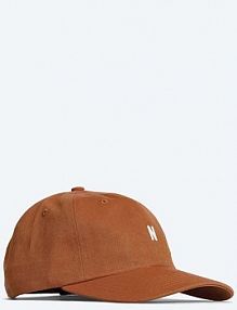 Czapka z daszkiem Norse Projects  brązowa damska N80.0001.5064