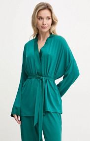 Szlafrok United Colors of Benetton  turkusowy damski 3ZEW3M06Q