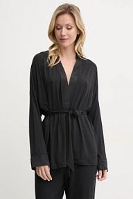 Szlafrok United Colors of Benetton  czarny damski 3ZEW3M06Q