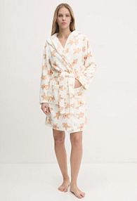 Szlafrok United Colors of Benetton  beżowy damski 6FK81800Q