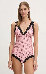 Piżama Guess  różowa damska O4BG01.KCF20